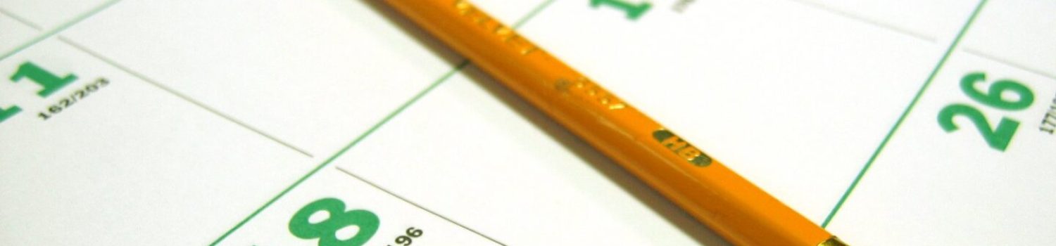 401k-4-4-2019-3 Yellow pencil on calendar