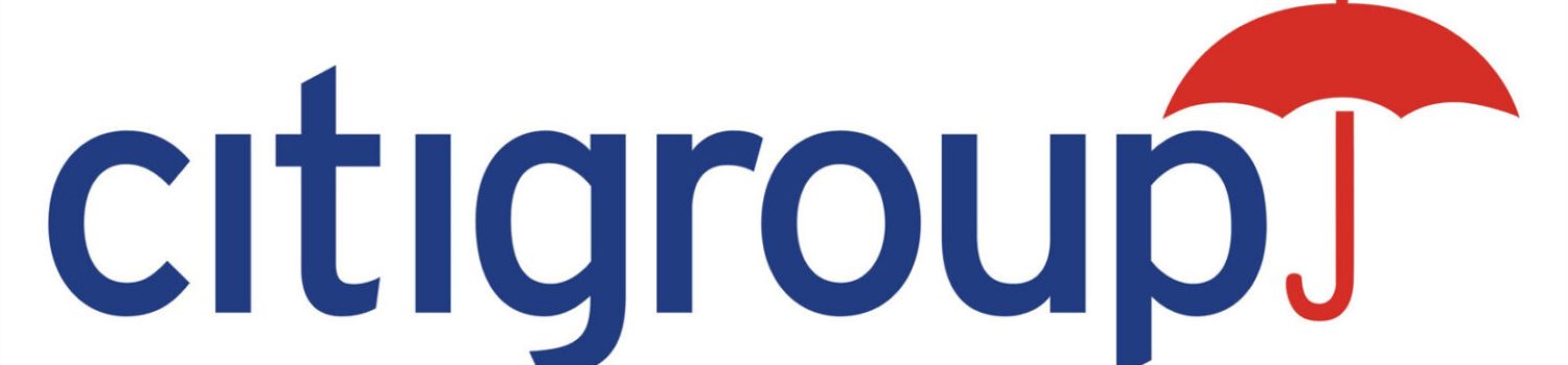 Citi green bonds-image Citigroup logo with red umbrella