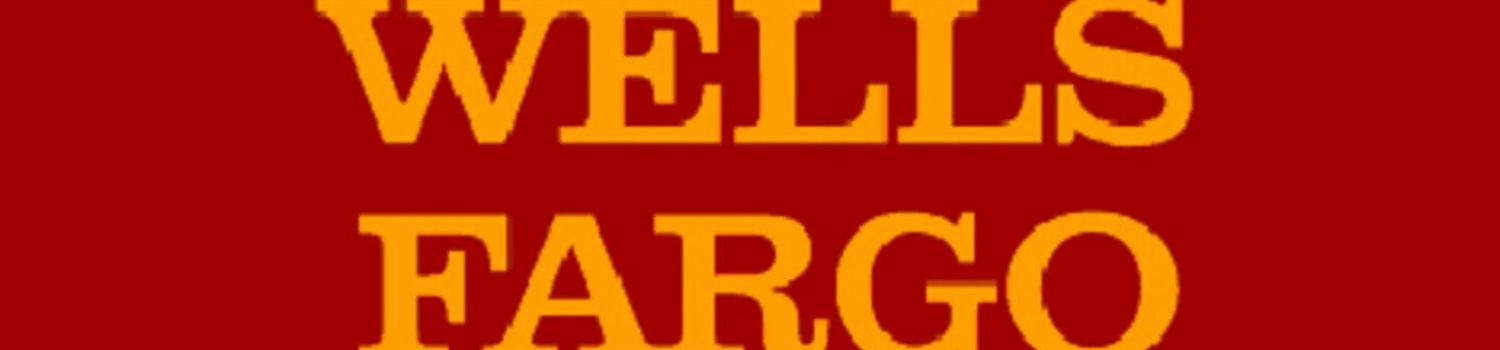 Wells Fargo-3 Wells Fargo logo on red background